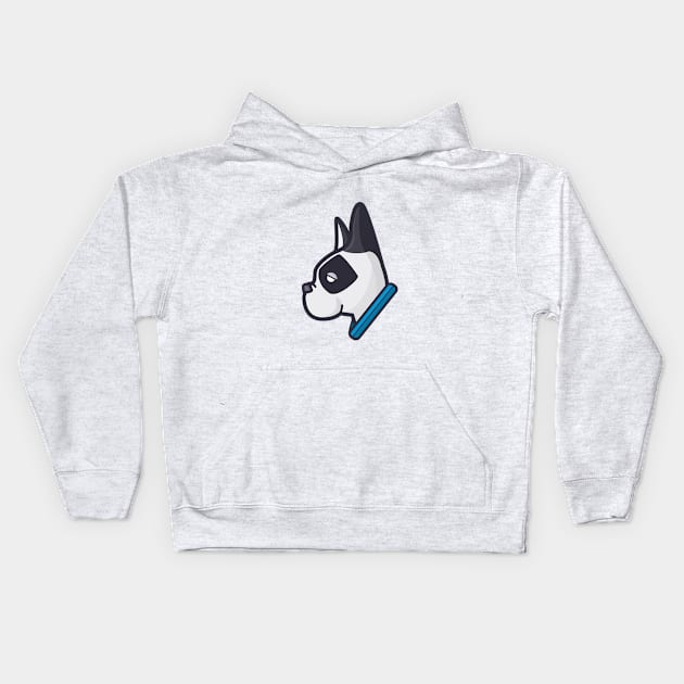 French Bulldog Kids Hoodie by Alpower81